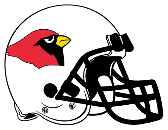 Ball State Cardinals 1985-1989 Helmet Logo diy fabric transfer
